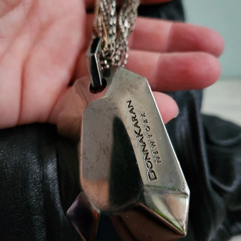 Donna‎ Karan New York Eldridge Tote Black Leather Purse High-end 2009 Large Bag - Picture 6 of 13